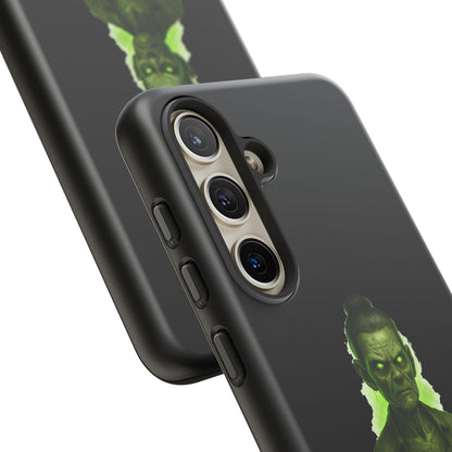 Spooky Green Ghost Phone Case — "I Baked Cookies, They Scream Now" Horror iPhone Cover