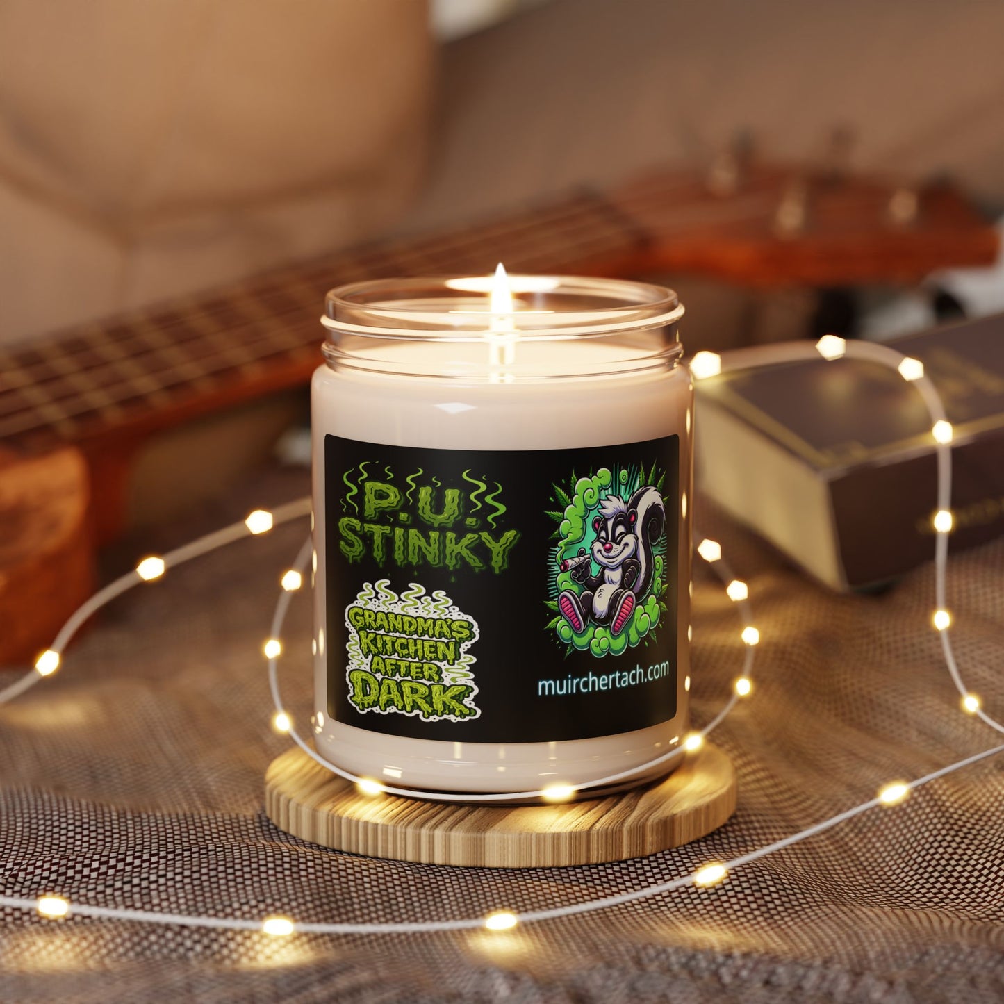 P.U. Stinky Candle - Fun Scented Soy Candle, Unique Gift, Home Fragrance, Quirky