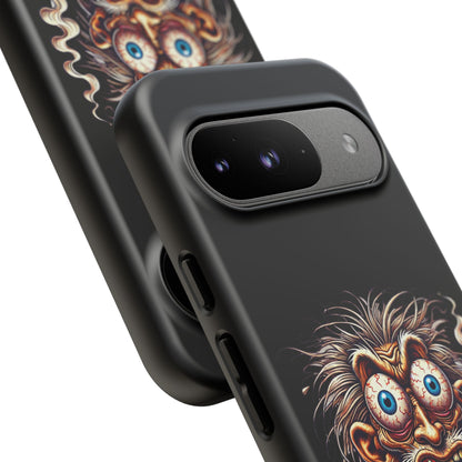 Phone Case — Wild Cartoon Monster Smoking Design