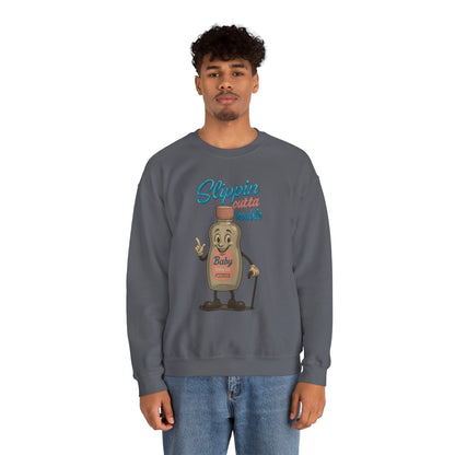 Slippin’ Outta Trouble Crewneck Sweatshirt