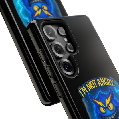 Phone Case - "I'm Not Angry, I'm Fully Charged" Electric Monster Protective Cover