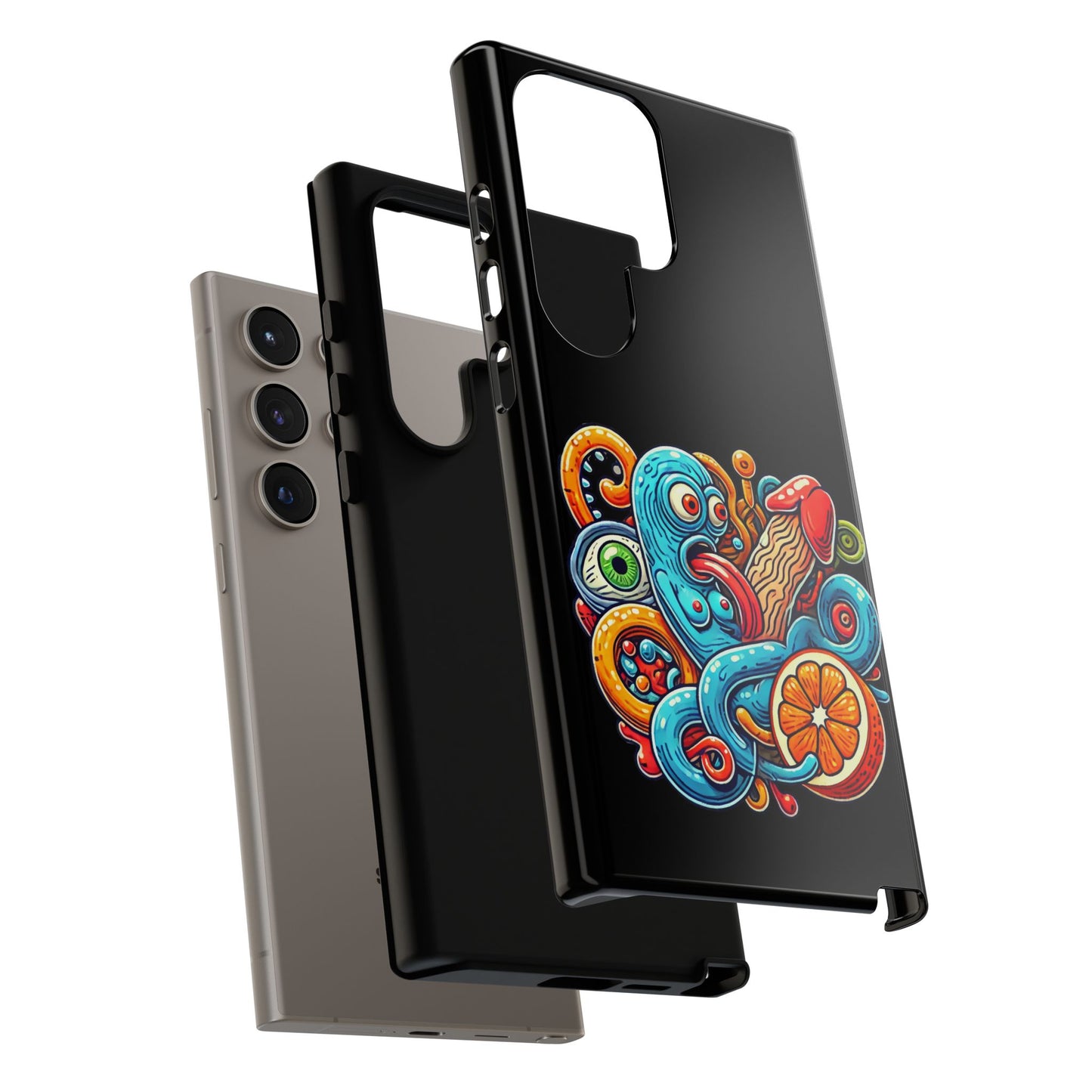 Octopus Surf Phone Case — Colorful Nautical Art Protective Phone Cover
