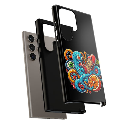 Octopus Surf Phone Case — Colorful Nautical Art Protective Phone Cover