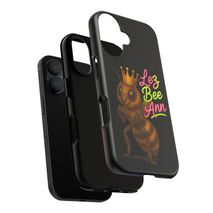 Phone Case — 'Lez Bee Ann' Queen Bee Tough Protective Cover