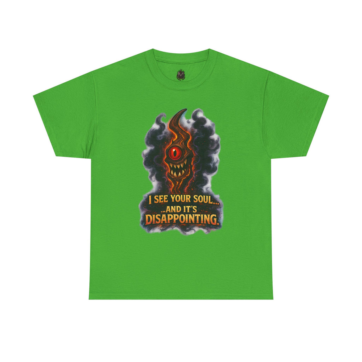 I See Your Soul Demon Eye T-Shirt | Horror Graphic Tee