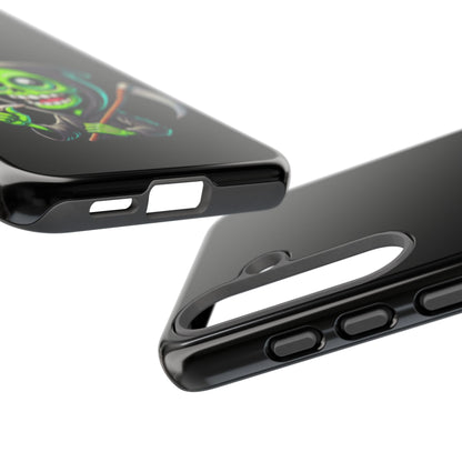 Grinning Green Reaper Phone Case