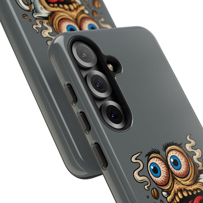 Phone Case — "This Isn't a Cup, It's a Cry for Help" Coffee Monster Design