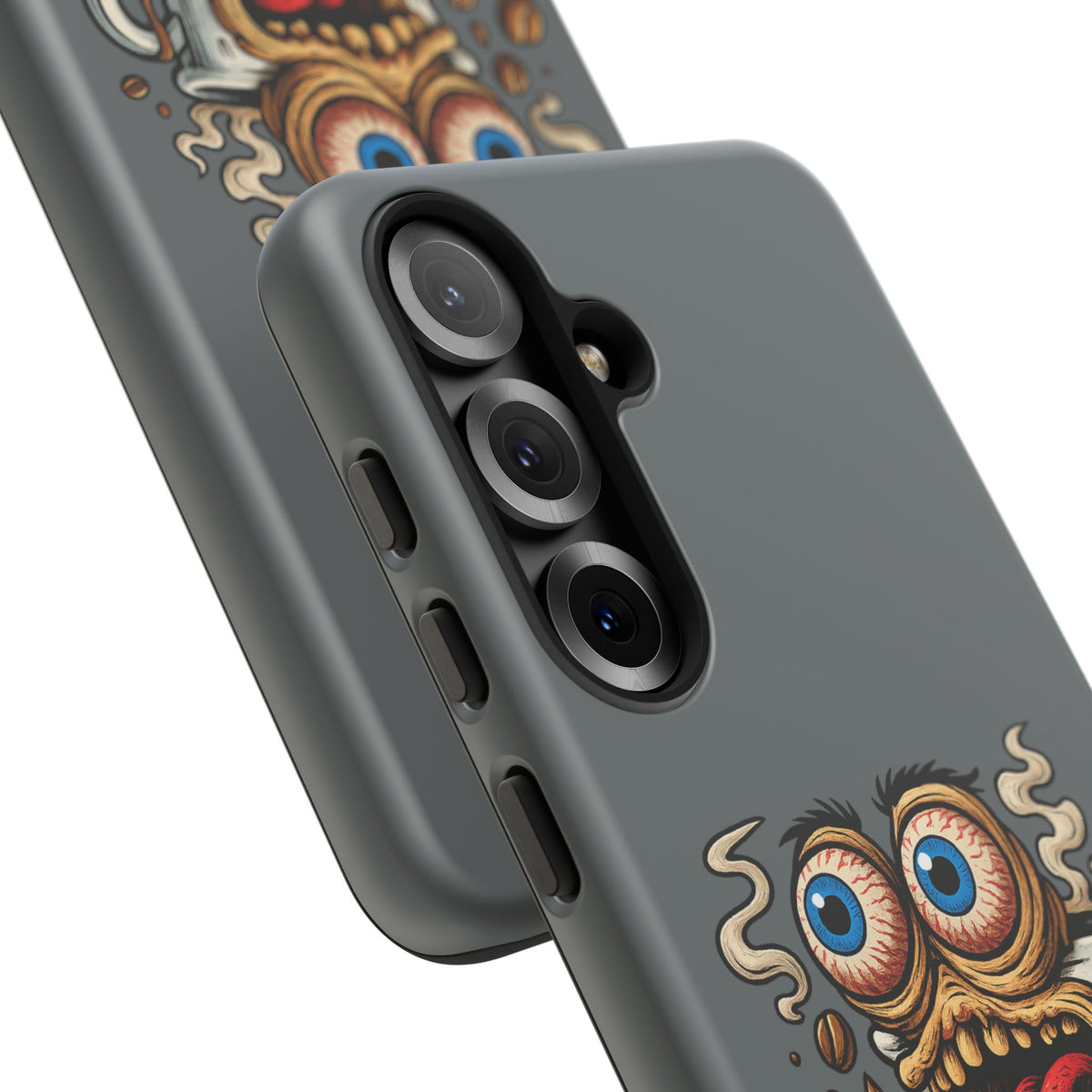 Phone Case — "This Isn't a Cup, It's a Cry for Help" Coffee Monster Design