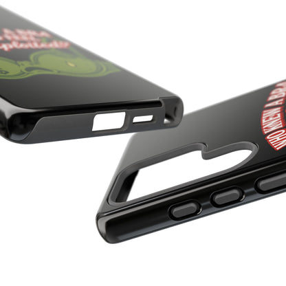 Phone Case — “Who Knew a Bra Could Feel This Exploited?” Graphic Protective Case