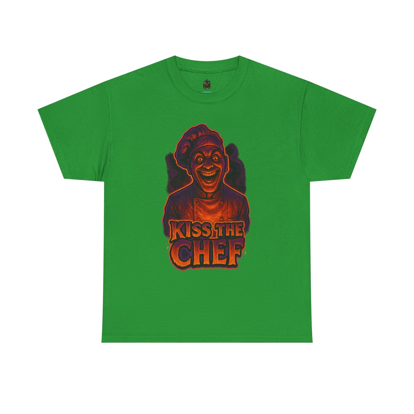 Kiss the Chef T-Shirt | Retro Neon Chef Illustration