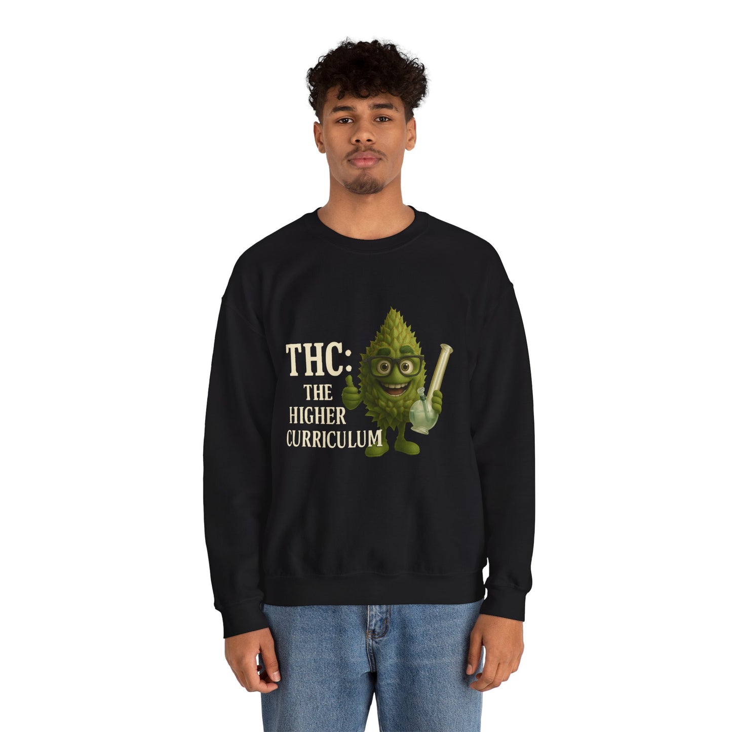 THC: The Higher Curriculum – Stoner Education Sweatshirt