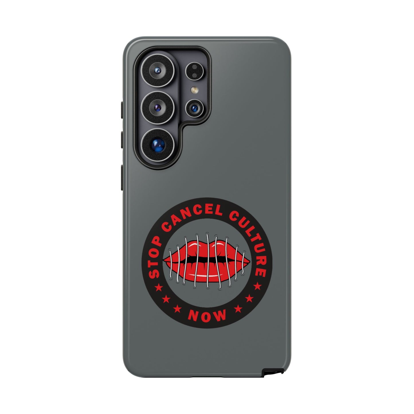 Phone Case — "Stop Cancel Culture Now" Graphic Tough Protective Case