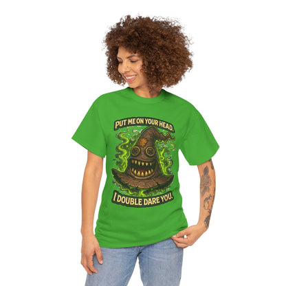 Cursed Sorting Hat T-Shirt | Put Me On Your Head, I Double Dare You