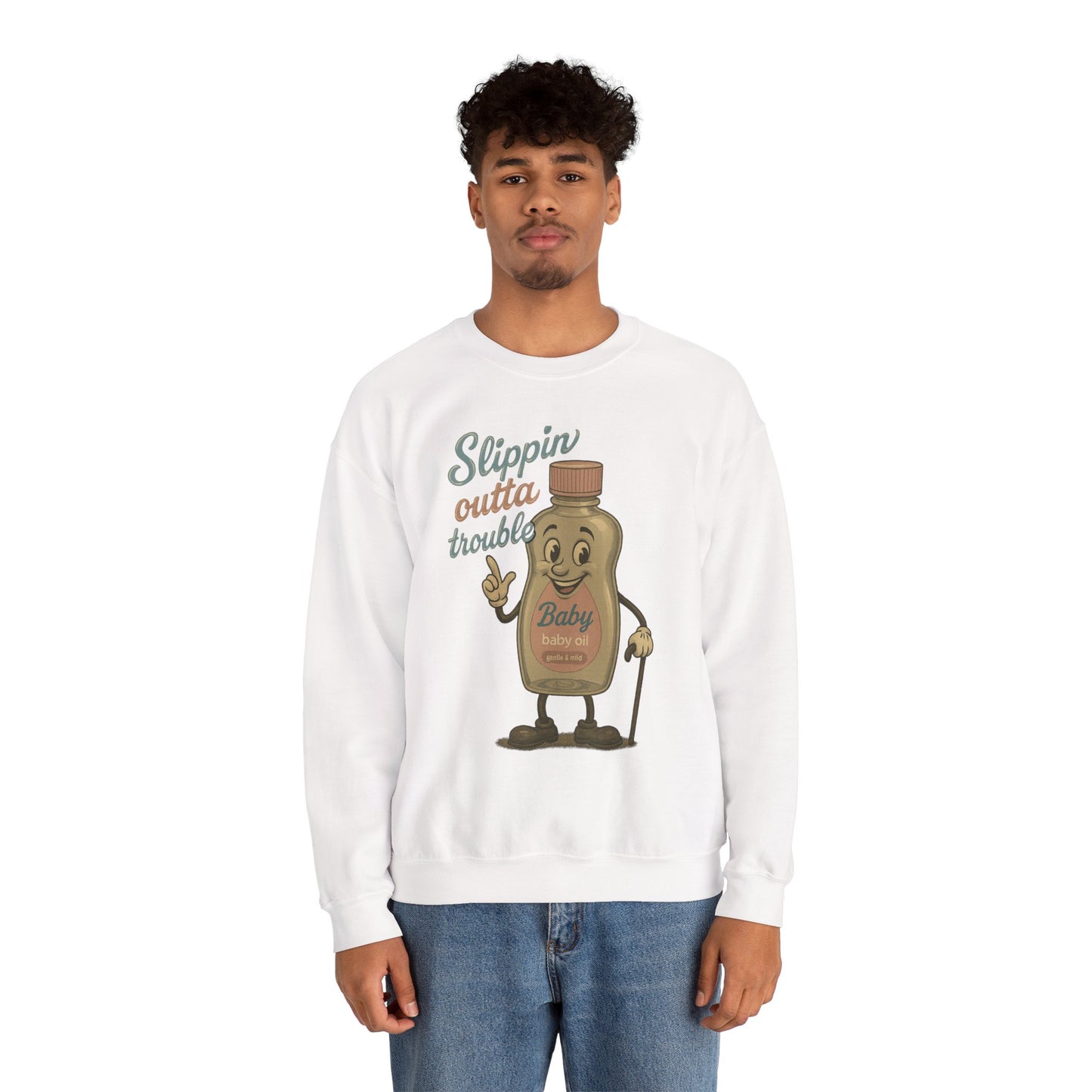 Slippin' Outta Trouble Crewneck