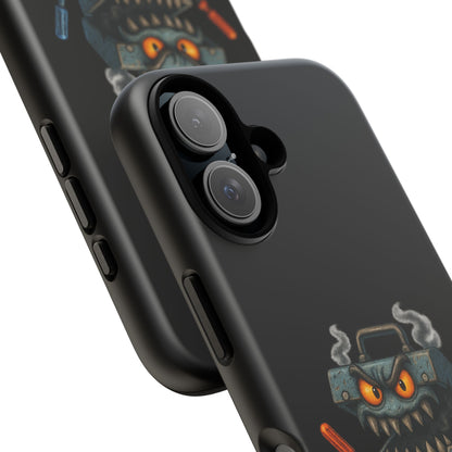 Phone Case — 'I Fix Things... Permanently' Mechanic Tool Monster Protective Case
