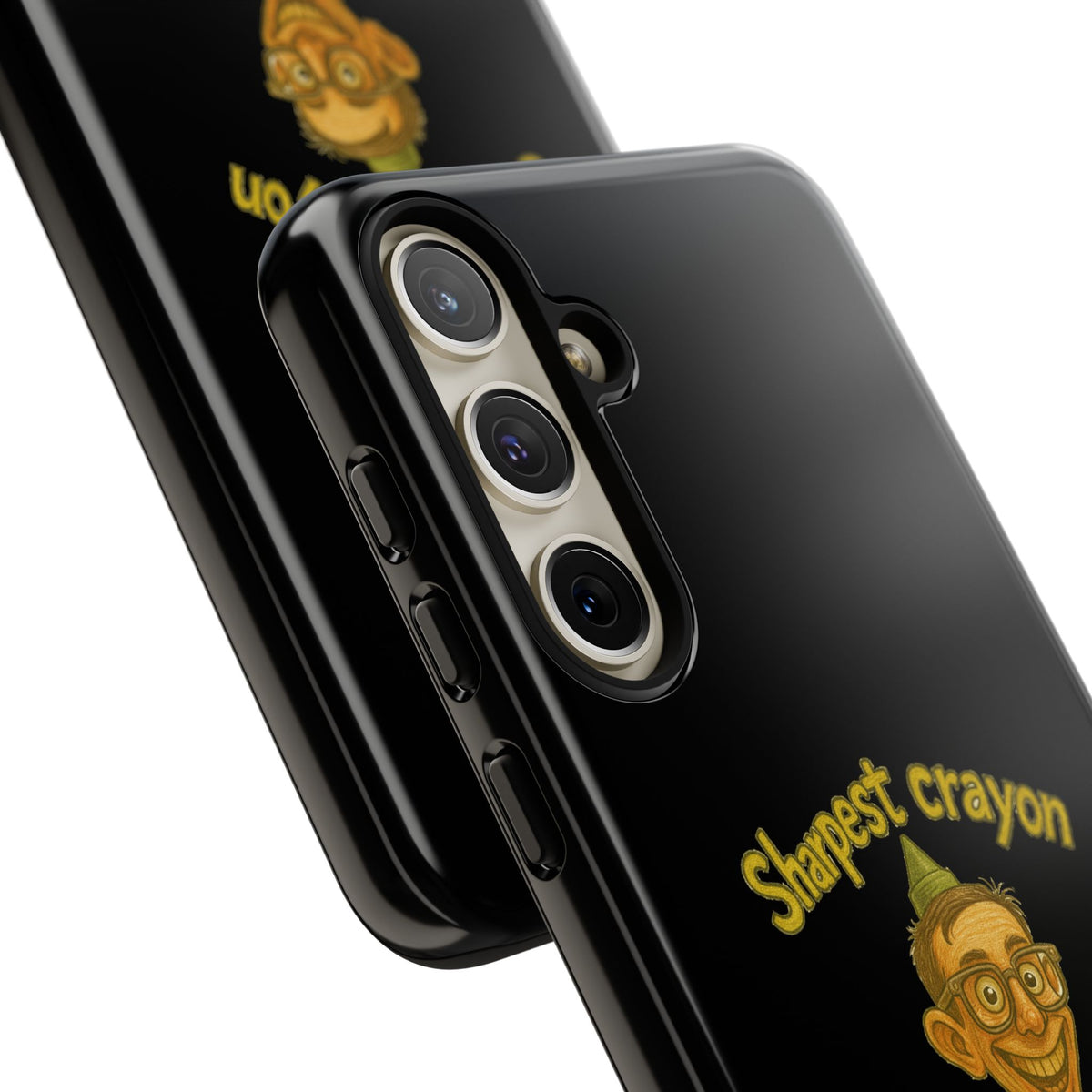 Phone Case — "Sharpest Crayon in the Tool Shed" Retro Teacher/Geek Protective Cover