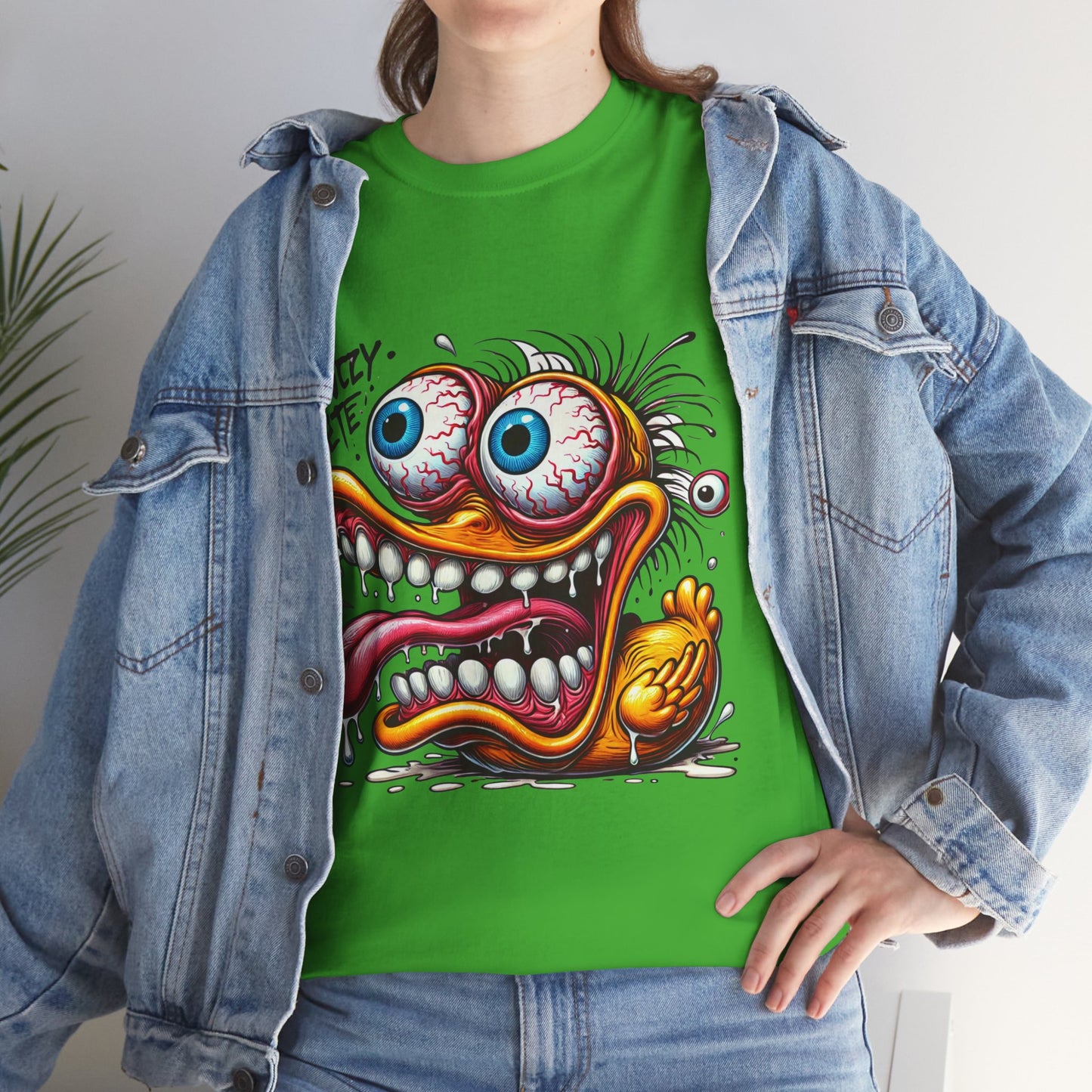 Whimsical Cartoon Tee with Fun Design