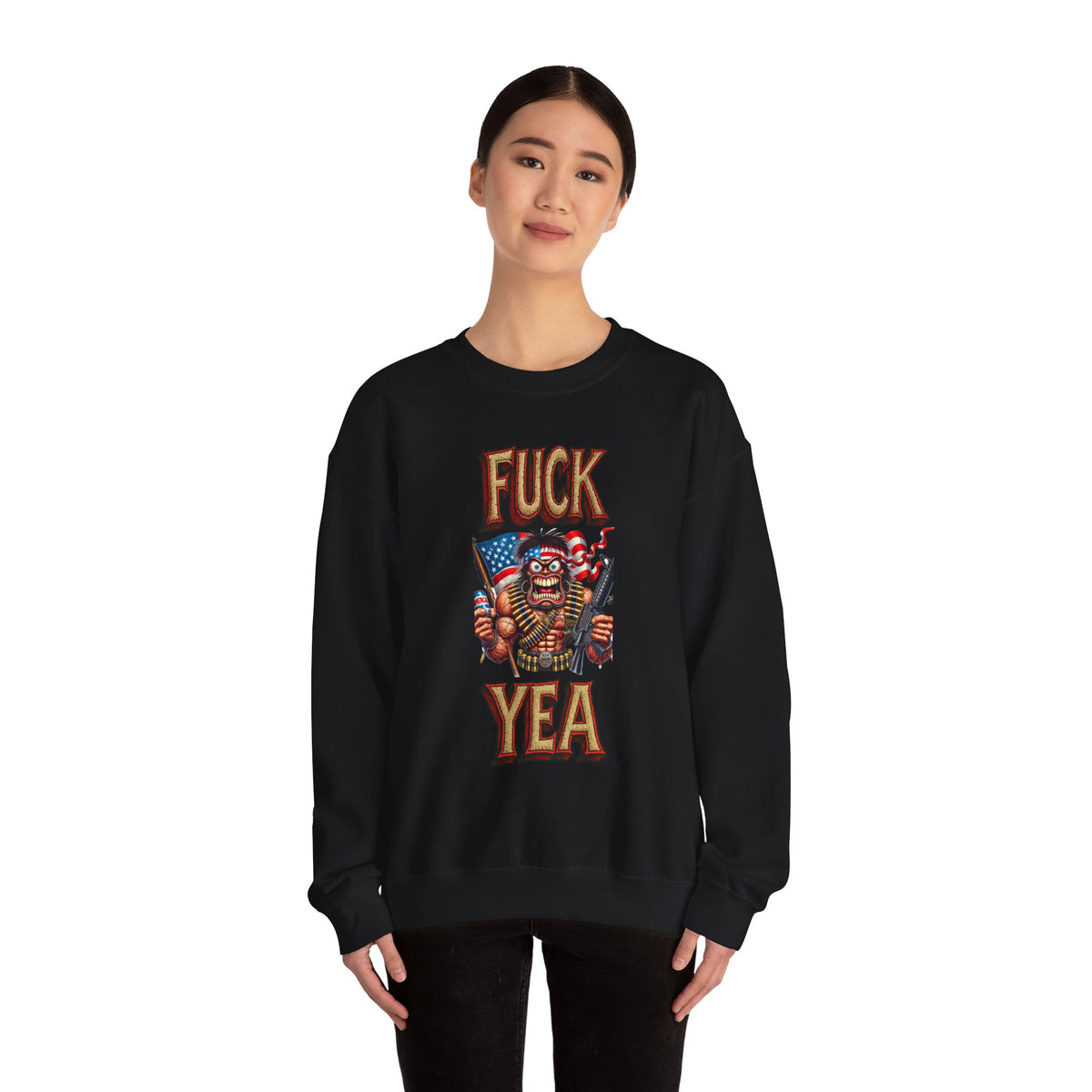 Fuck Yea Crewneck Sweatshirt