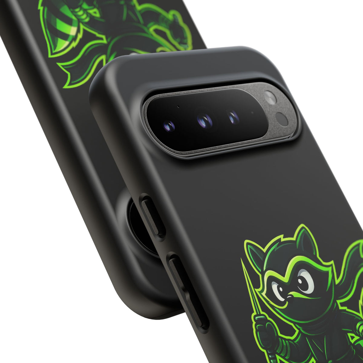 Raccoon Ninja Phone Case — "I Came. I Saw. I Raccooned." Protective iPhone Cover