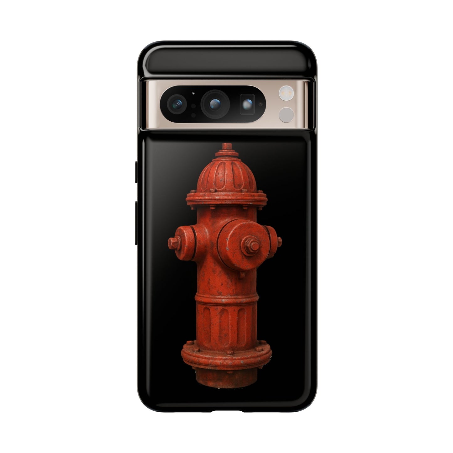 Red Fire Hydrant Phone Case — Tough Protective iPhone Cover