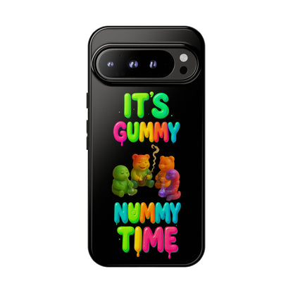 It's Gummy Nummy Time Phone Case — Colorful Gummy Bears Protective Case