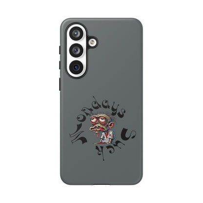 Phone Case — 'Nobody Sucks' Grunge Monster Protective Case