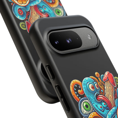 Octopus Surf Phone Case — Colorful Nautical Art Protective Phone Cover