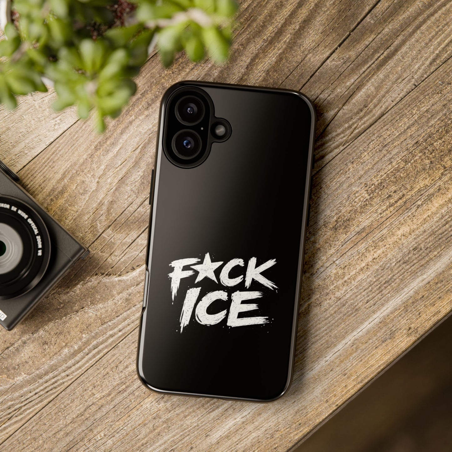 Phone Case — “F*ck ICE” Bold Anti-ICE Protest Design