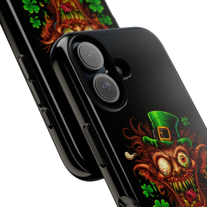 Radioactive Leprechaun Phone Case — "This Ain't Green, It's Radioactive Regret"