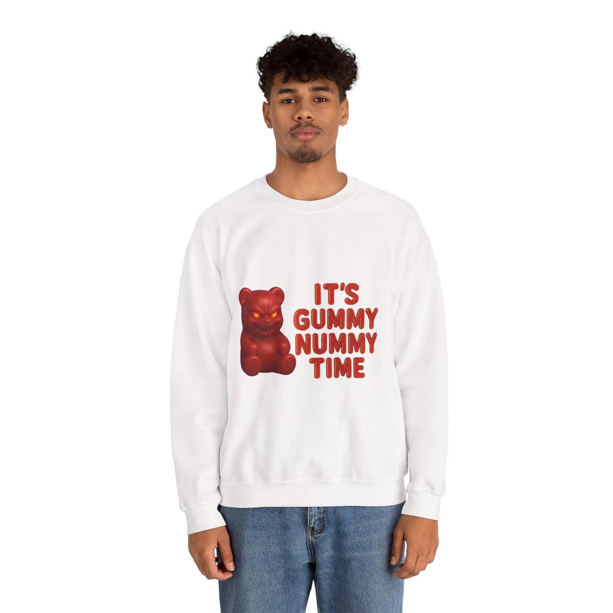 It’s Gummy Nummy Time – Evil Gummy Bear Sweatshirt