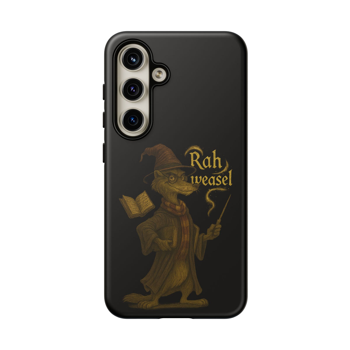 Rah Weasel Wizard Phone Case — Cute Fantasy Magical Creature iPhone Cover