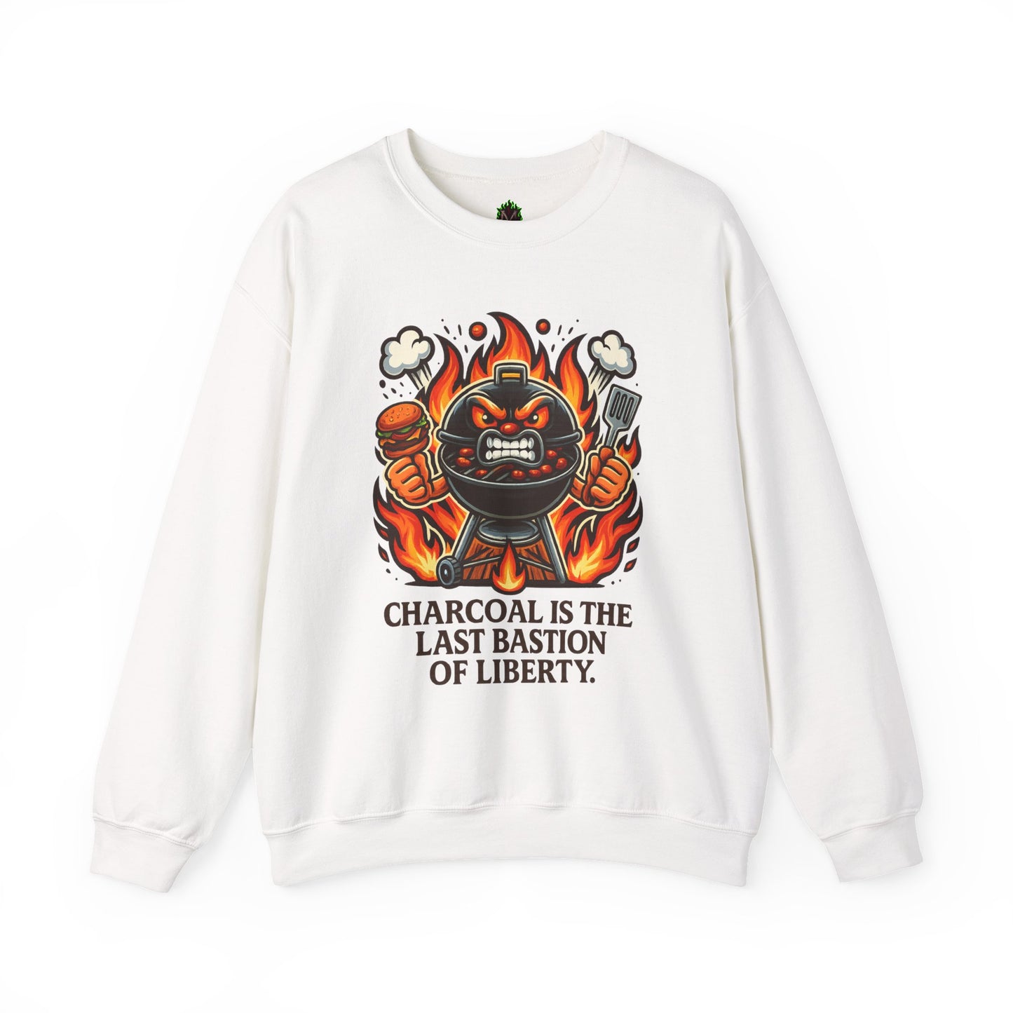 Charcoal Liberty Grill Crewneck Sweatshirt
