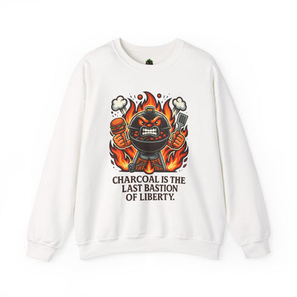 Charcoal Liberty Grill Crewneck Sweatshirt