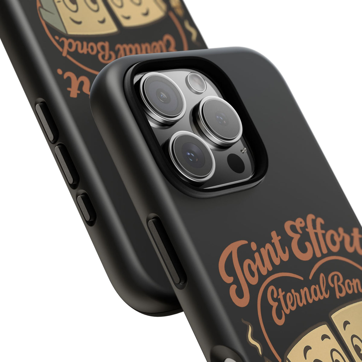 Phone Case — "Joint Effort Eternal Bond" Retro Cannabis Matchstick Design