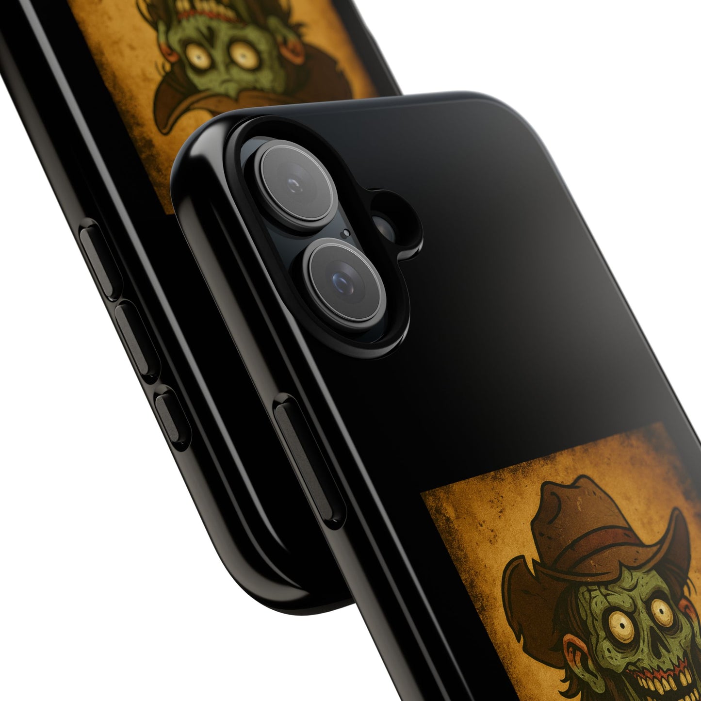 Zombie Cowboy Phone Case — "Ain't No Grave Gonna Hold This Yeehaw" Protective iPhone Cover