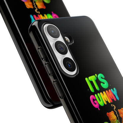 It's Gummy Nummy Time Phone Case — Colorful Gummy Bears Protective Case