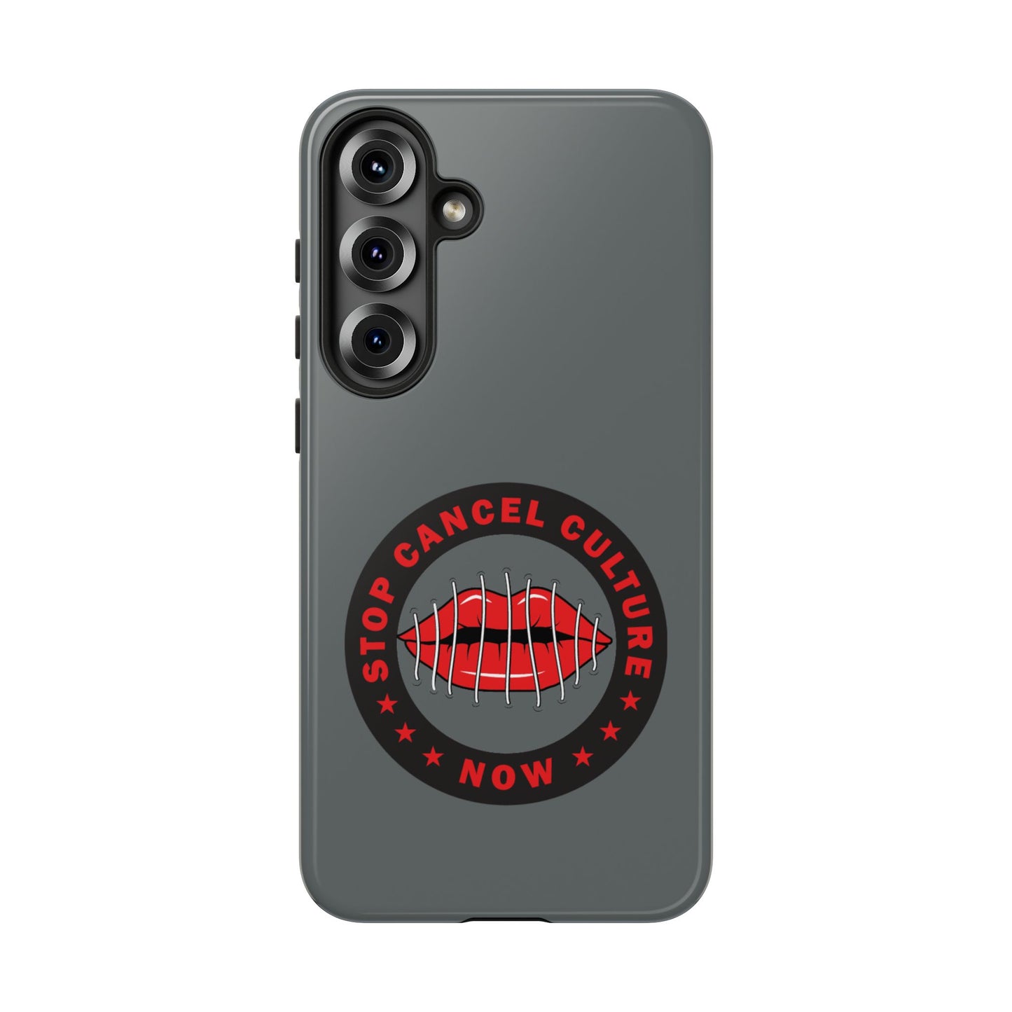 Phone Case — "Stop Cancel Culture Now" Graphic Tough Protective Case