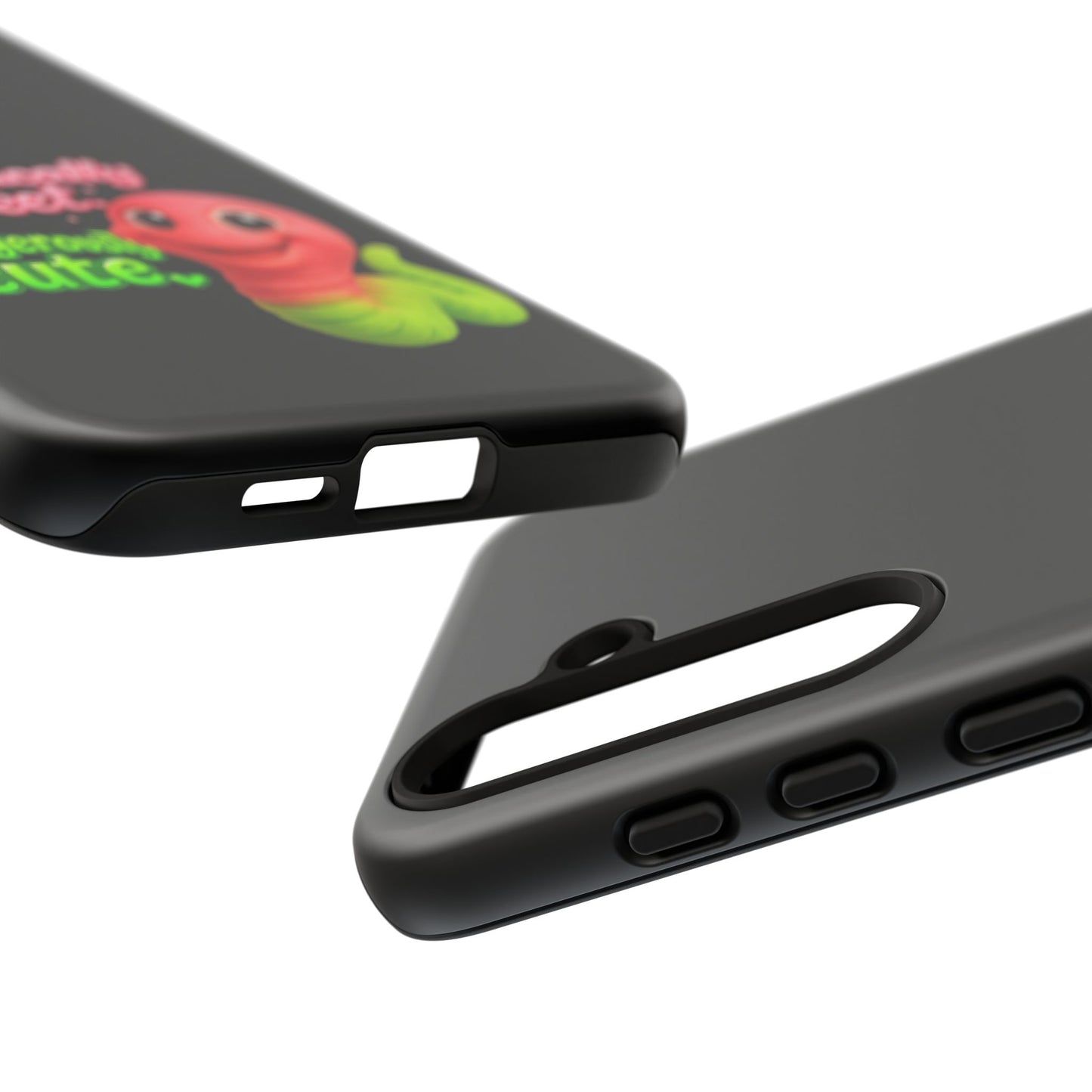 Phone Case — "Hiss-tically Sweet, Dangerously Cute" Worm Design