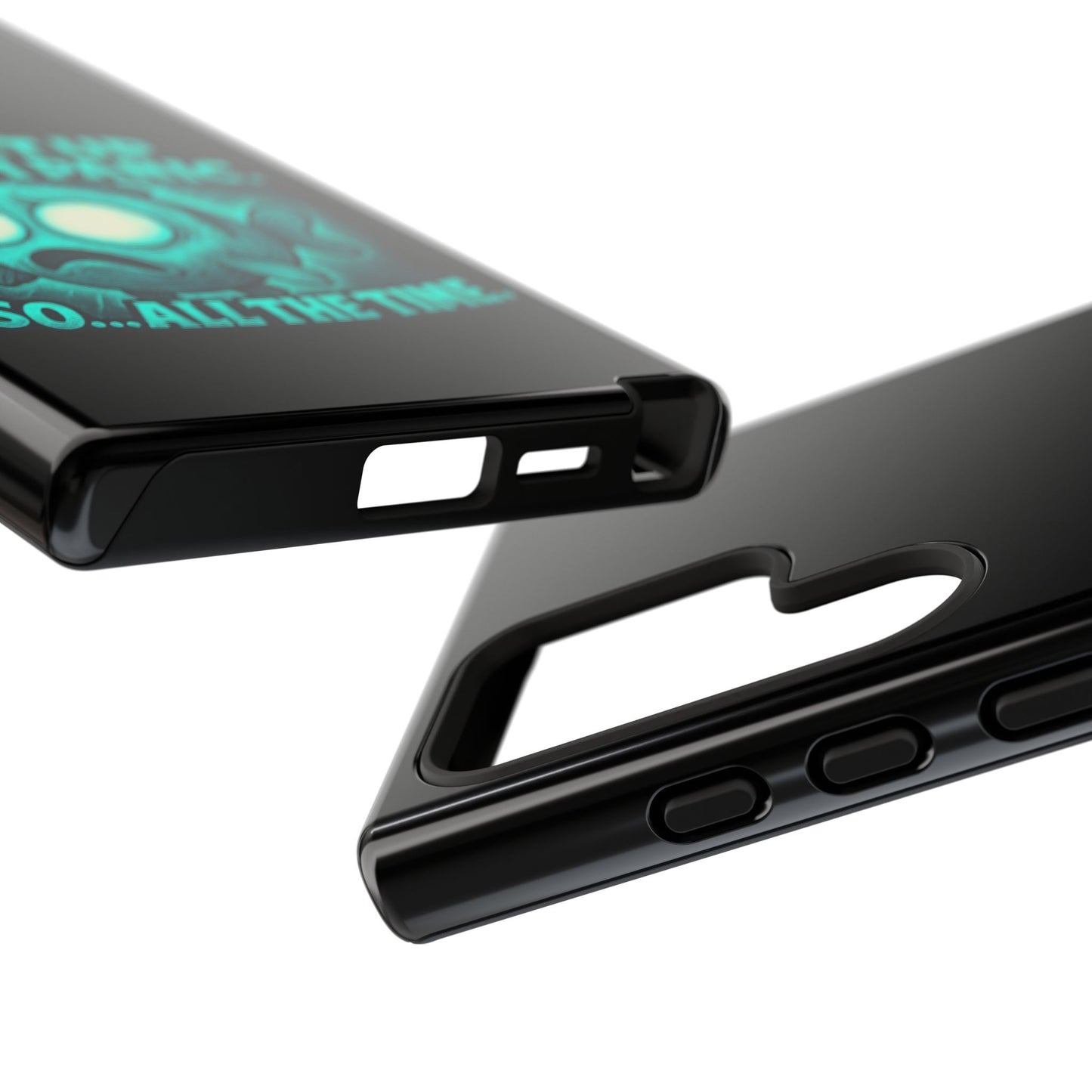Phone Case — "I Light Up When I Panic" Glow Fish Anxiety Phone Case