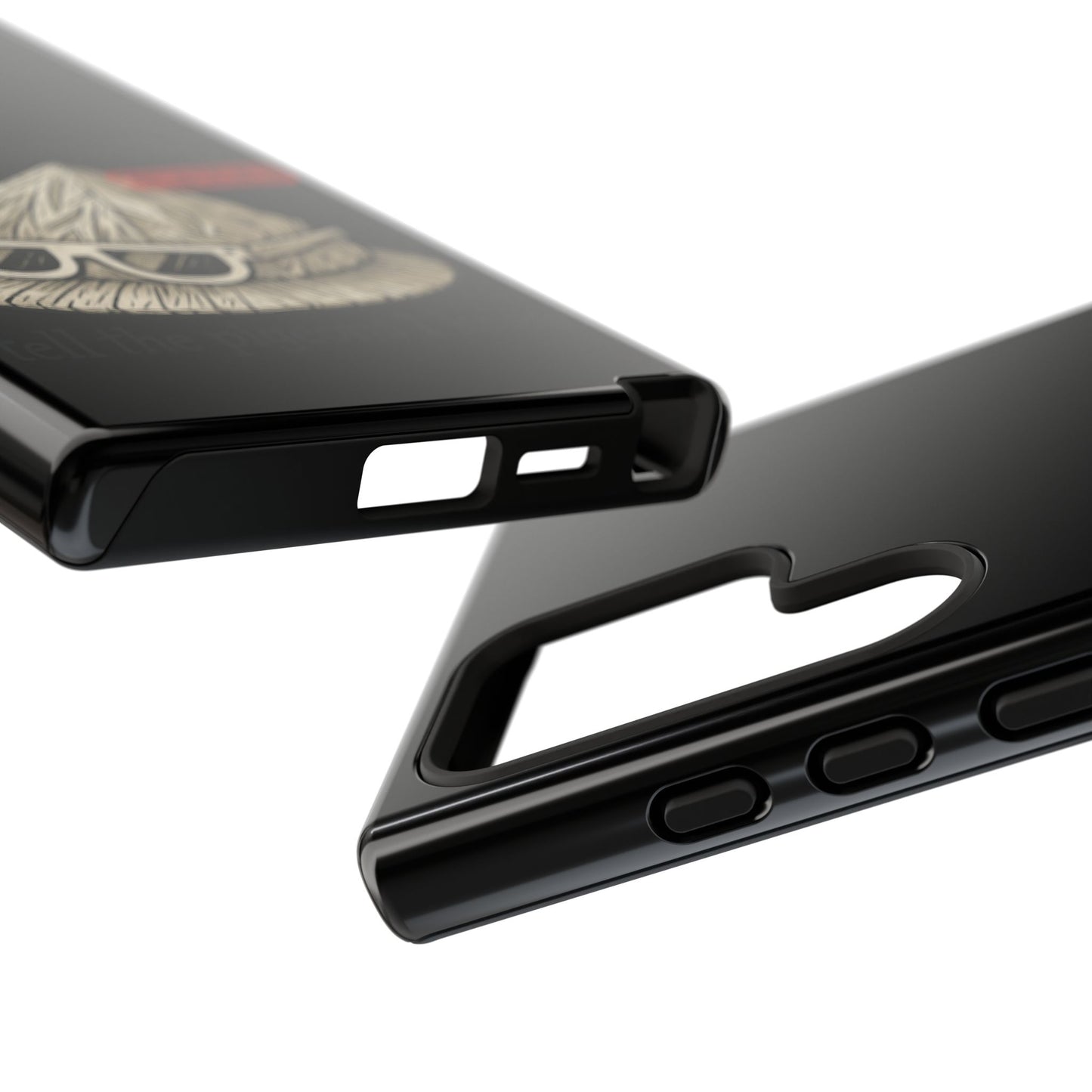 Conspiracy Tin-Foil Hat Phone Case — If I Vanish, Tell the Pigeons I Knew (Confidential)