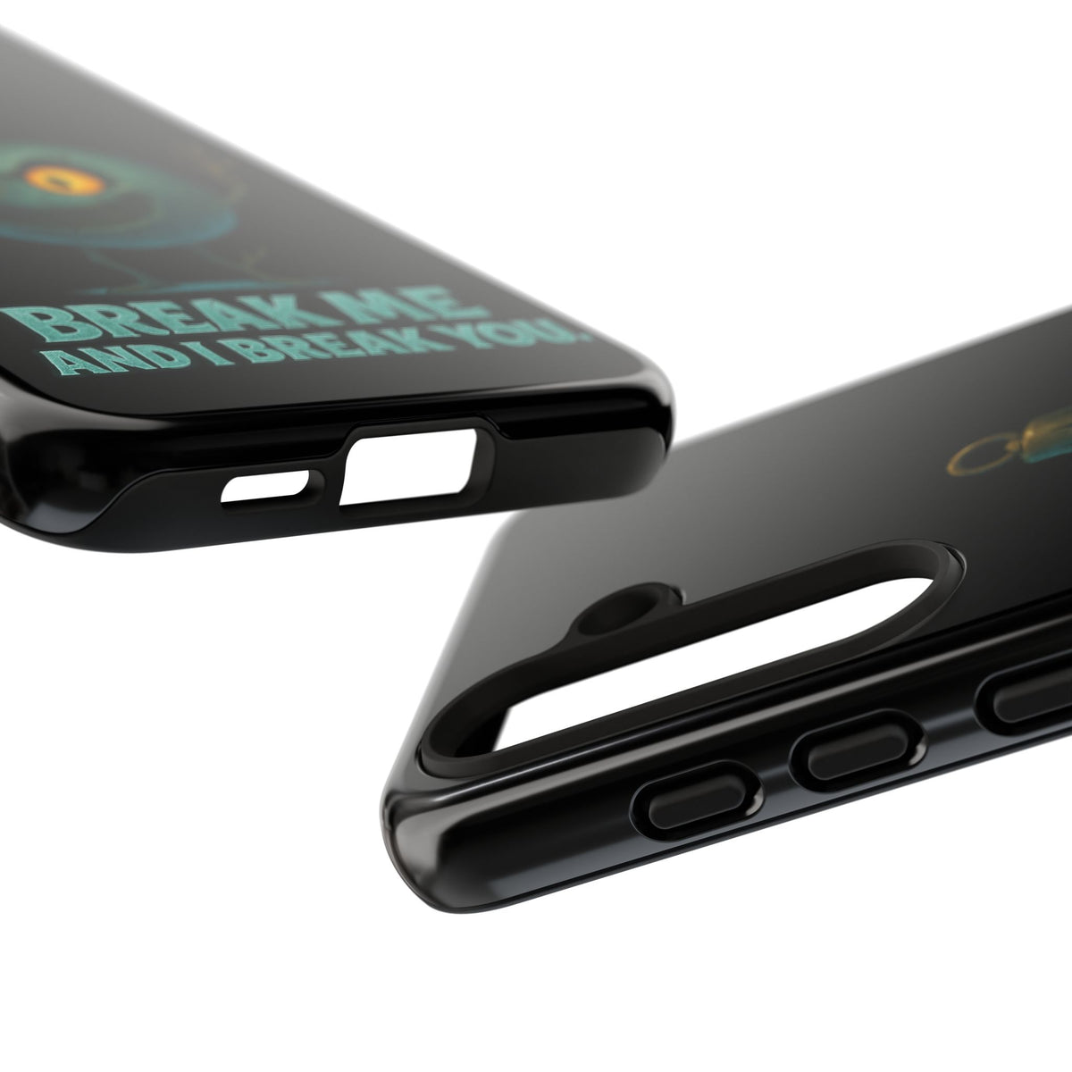 Phone Case — 'Break Me and I Break You' Mischievous Ornament Protective Cover