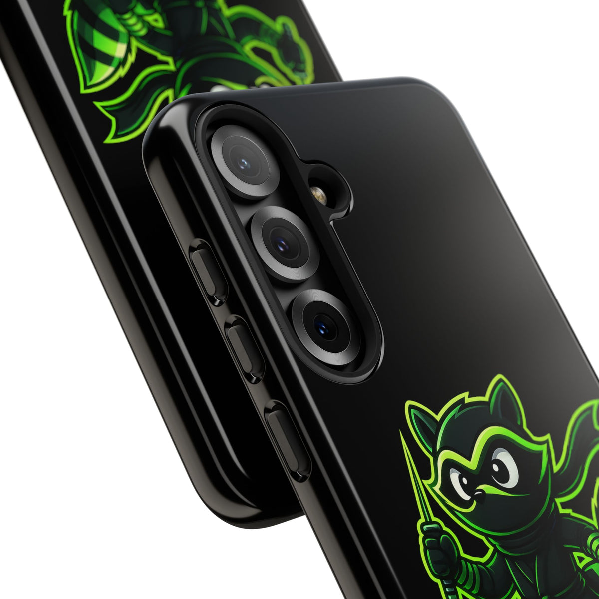 Raccoon Ninja Phone Case — "I Came. I Saw. I Raccooned." Protective iPhone Cover