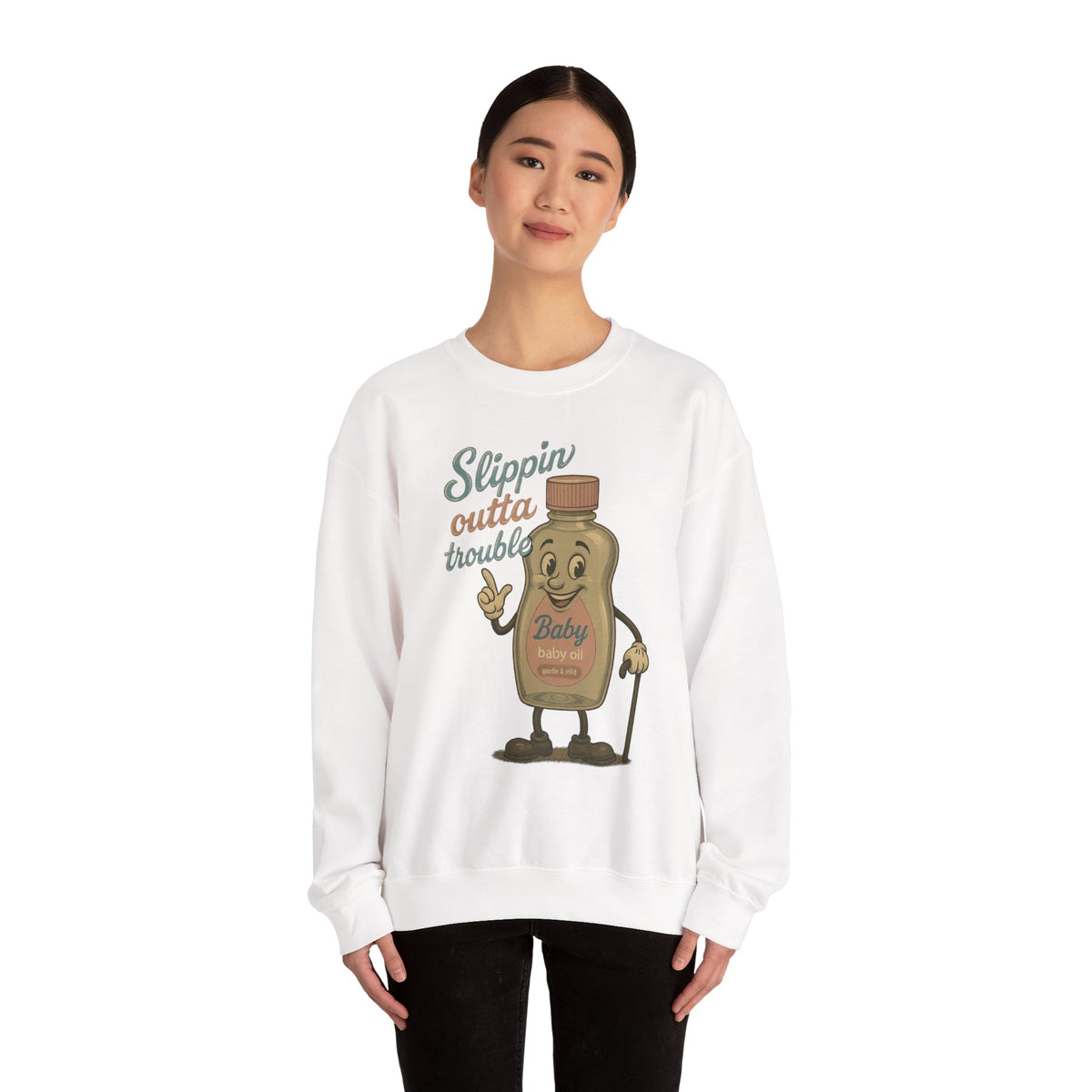 Slippin' Outta Trouble Crewneck