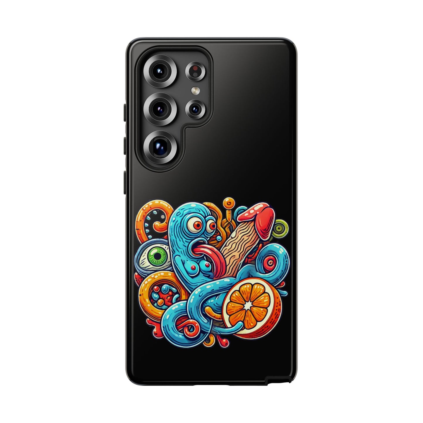 Octopus Surf Phone Case — Colorful Nautical Art Protective Phone Cover