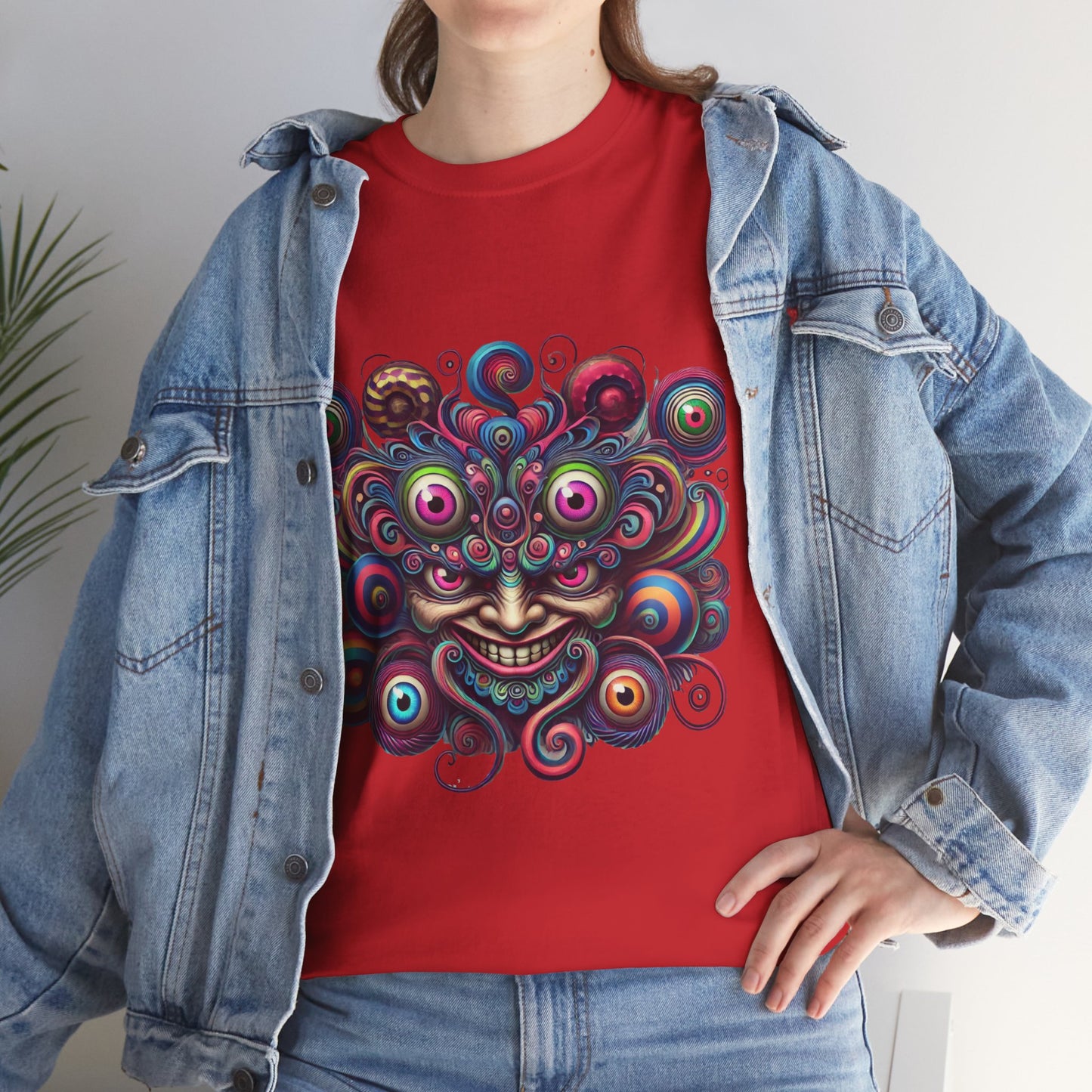 "Cosmic Visionary" Psychedelic Fantasy T-Shirt
