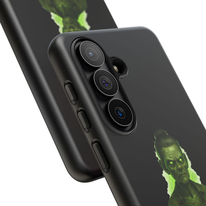Spooky Green Ghost Phone Case — "I Baked Cookies, They Scream Now" Horror iPhone Cover