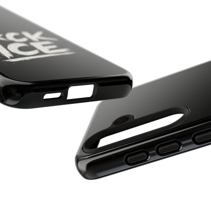 Phone Case — “F*ck Ice” Bold Protest Graphic Protective Case
