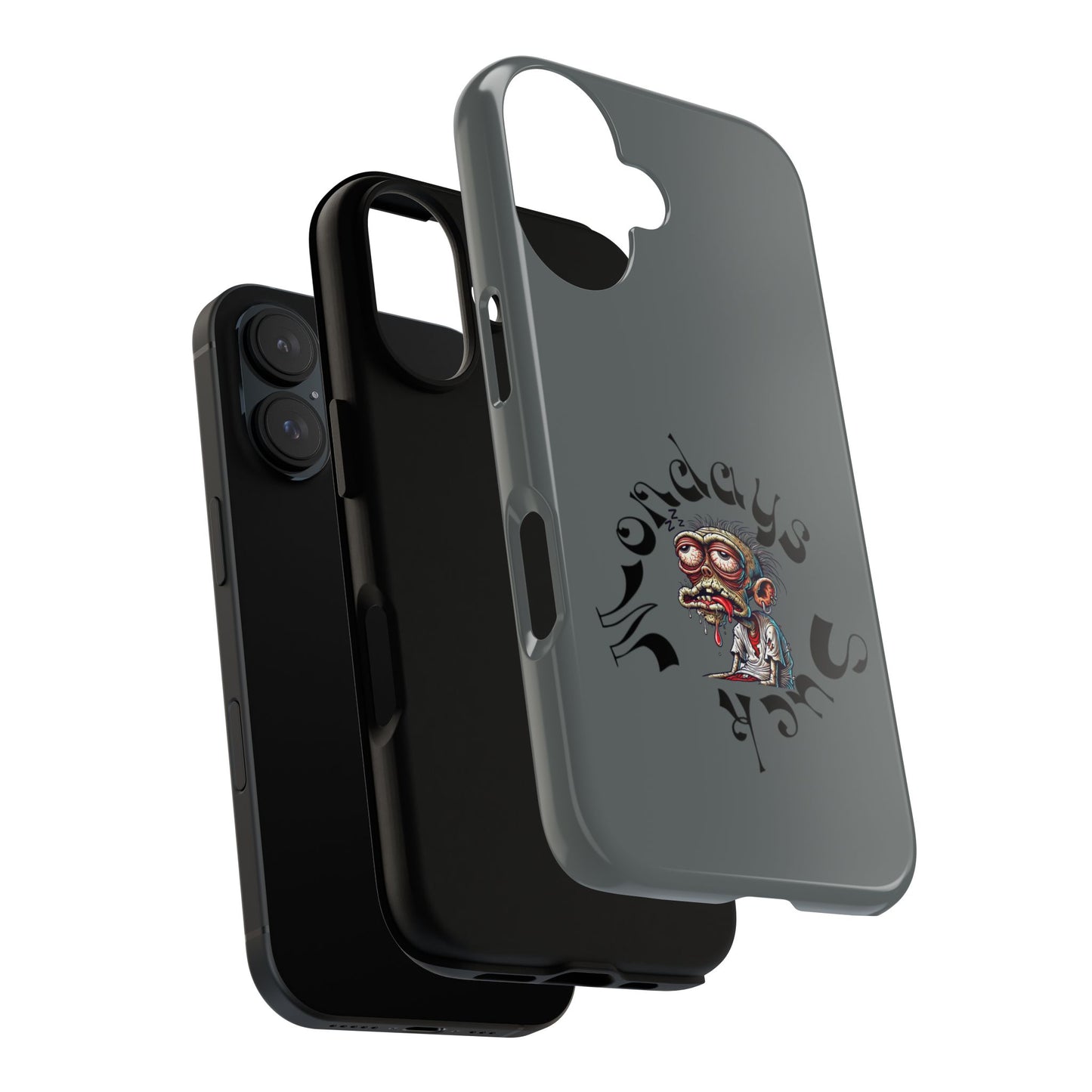 Phone Case — 'Nobody Sucks' Grunge Monster Protective Case
