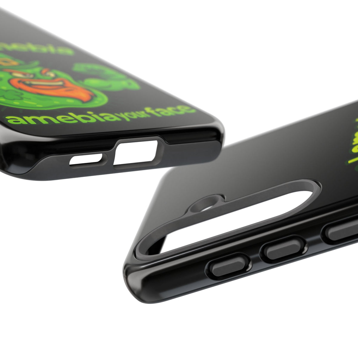 Phone Case – “Yea I Amebia, Amebia Your Face” St. Patrick’s Day Funny Amoeba Design