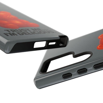 Phone Case — Red Gummy Bear 'Trust Me... I'm Delicious' Protective Case